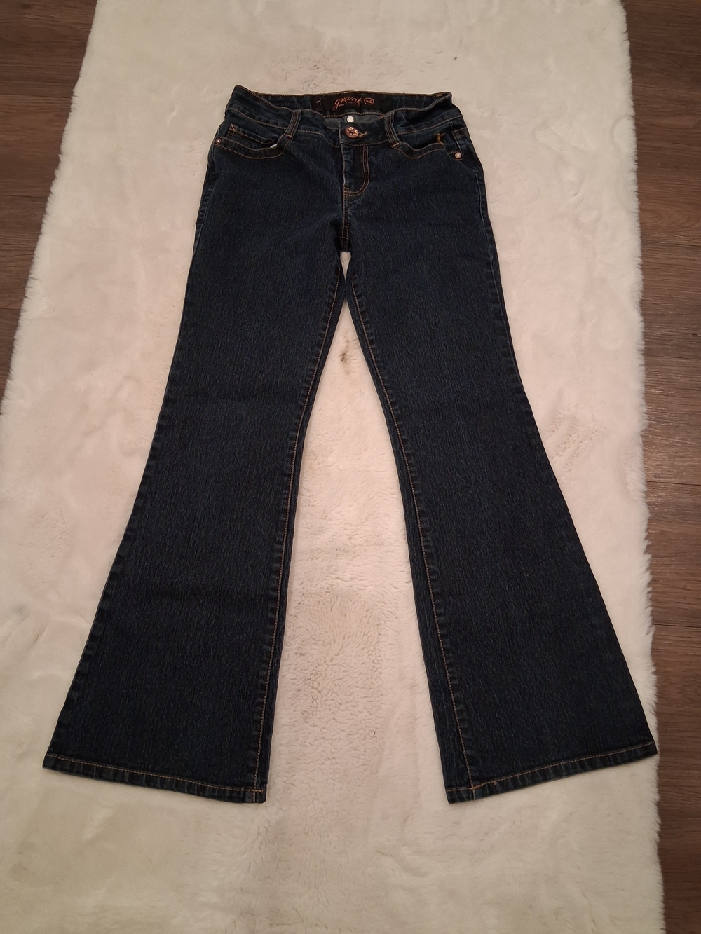 Grace in LA Flare Jeans in Blue Size 3 Like New